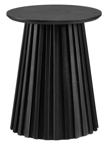 House Nordic Bijzettafel "Osaka" zwart - (H)50 x Ø 40 cm