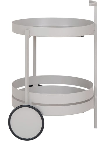 House Nordic Bijzettafel "Beja" grijs - (B)49,5 x (H)61 x (D)40 cm