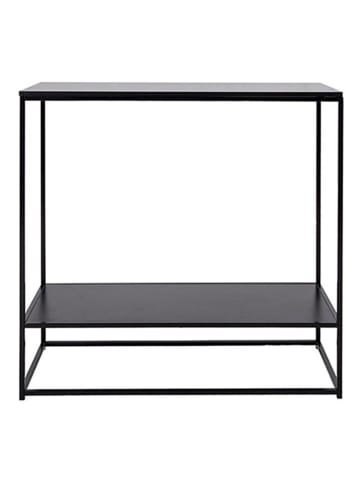 House Nordic Regał stojący w kolorze czarnym - 80 x 80 x 36 cm