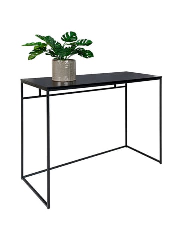 House Nordic Biurko w kolorze czarnym - 100 x 75 x 45 cm