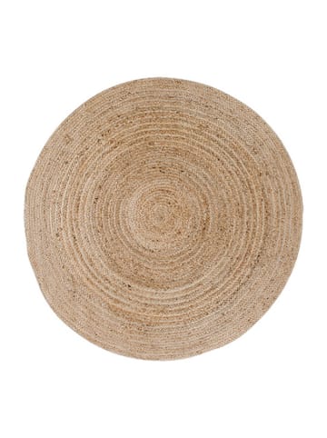 House Nordic Jute-Teppich in Beige - Ø 120 cm