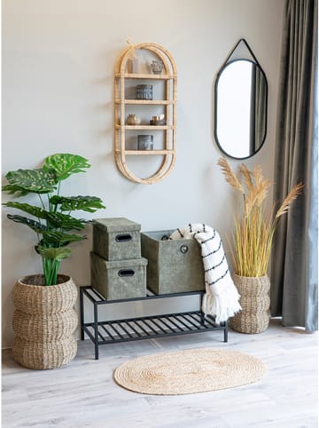 House Nordic Jute-Teppich "Bombay" in Hellbraun - (L)80 x (B)50 cm