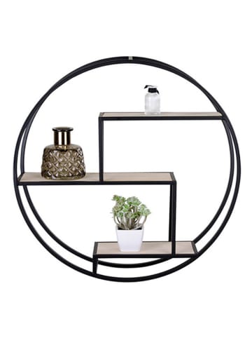 House Nordic Wandregal in Beige - (B)60 x (H)60 x (T)13 cm