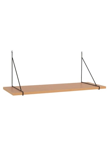 House Nordic Wandmeubel lichtbruin/zwart - (B)80 x (H)29 cm