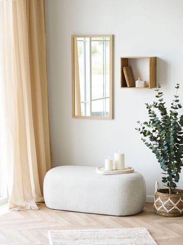 House Nordic Wandmeubel "Lattoon" lichtbruin - (B)30 x (H)30 x (D)18 cm