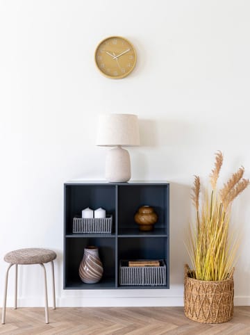 House Nordic Zegar ścienny "Rosolini" w kolorze musztardowym - Ø 30 cm