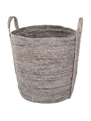 House Nordic Korb in Grau - (H)40 x Ø 32 cm