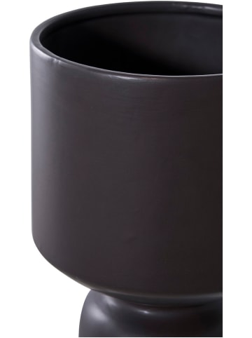 House Nordic Doniczka w kolorze czarnym - wys. 23,5 x Ø 15 cm