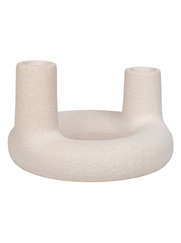House Nordic Kerzenständer in Beige - (B)13 x (H)8,5 cm