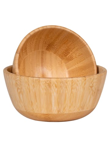 House Nordic 2-delige set: schalen "Chefalu" lichtbruin