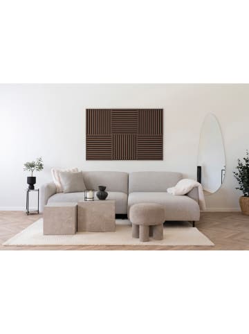 House Nordic Dekoracja ścienna w kolorze brązowym - 52 x 52 cm