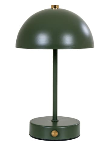 House Nordic Lampa stołowa LED w kolorze ciemnozielonym - 16,5 x 25 x 16,5 cm