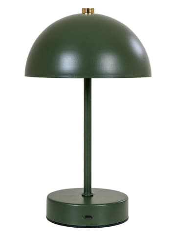 House Nordic Lampa stołowa LED w kolorze ciemnozielonym - 16,5 x 25 x 16,5 cm