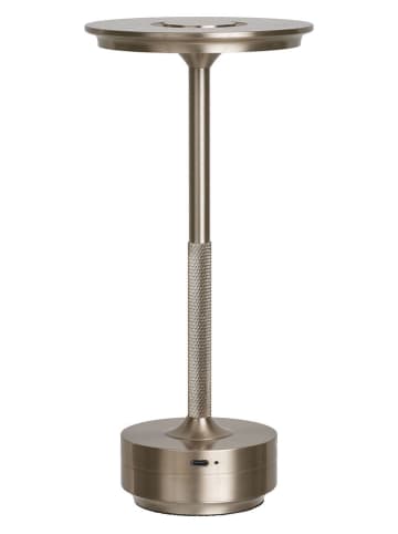 House Nordic Ledtafellamp "Lyneham" zilverkleurig - (H)28,5 cm