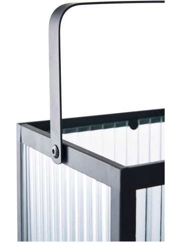 House Nordic Laterne in Transparent/ Schwarz - (B)153 x (H)30 cm