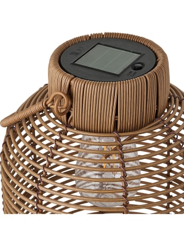 House Nordic Solarlantaarn "Brentford" lichtbruin - (H)30,5 x Ø 20 cm