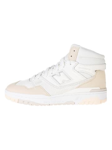New Balance Leder-Sneakers "650" in Weiß/ Beige