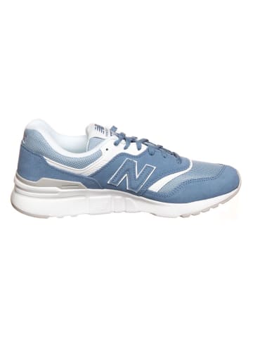 New Balance Leder-Sneakers "997" in Hellblau