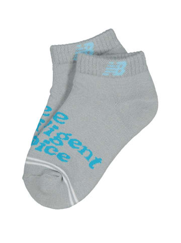 New Balance 3er-Set: Socken in Schwarz/ Grau/ Türkis