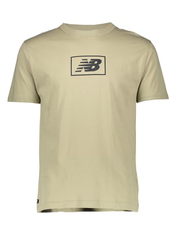 New Balance Koszulka "Essentials" w kolorze khaki