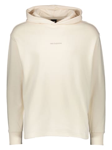 New Balance Hoodie "Athletics Linear" in Creme