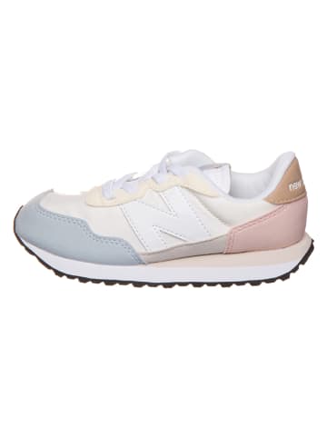 New Balance Sneakersy "237" w kolorze kremowo-jasnoróżowo-błękitnym