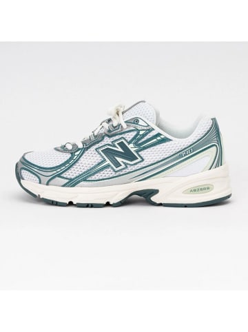 New Balance Sneakersy "740" w kolorze biało-turkusowym