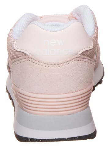 New Balance Skórzane sneakersy "515" w kolorze jasnoróżowym