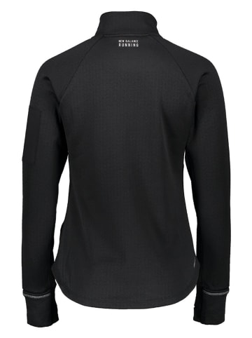 New Balance Fleecepullover "Heat Grid" in Schwarz