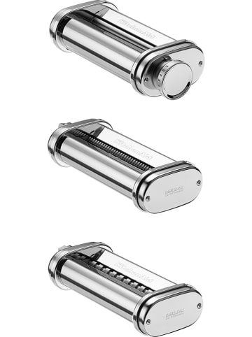 KitchenAid Edelstahl-Nudelvorsätze "5KSMPRA" in Silber