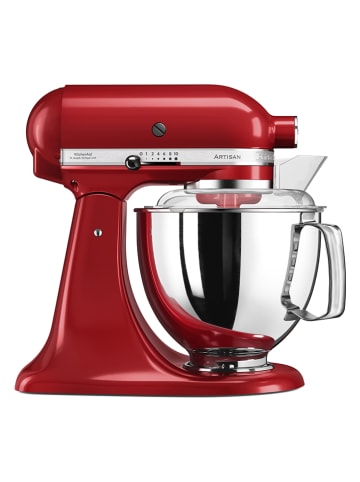 KitchenAid Küchenmaschine "Artisan" mit 2 Rührschüsseln in Rot - 4,8 l