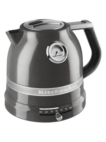KitchenAid Wasserkocher "Artisan" in Grau/ Silber - 1,5 l