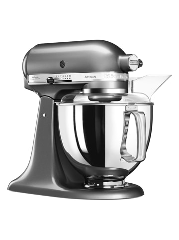 KitchenAid Küchenmaschine "Artisan" in Silber - 4,8 l