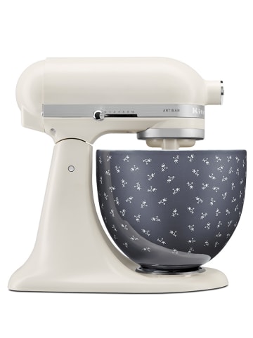 KitchenAid Rührschüssel 5KSM2CB5BF "Vintage Florals" in Grau - 4,7 l