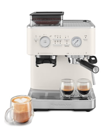 KitchenAid Kaffeehalbautomat "5KES6551" in Creme