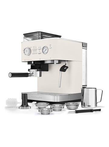 KitchenAid Kaffeehalbautomat "5KES6551" in Creme