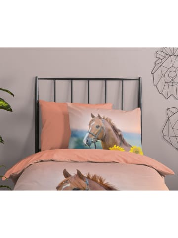 Good Morning Beddengoedset "Beauty" oranje