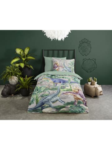 Good Morning Beddengoedset "Century" groen