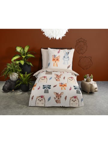 Good Morning Bettwäsche-Set "Rave" in Beige