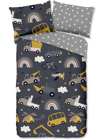 Good Morning Bettwäsche-Set ''Rush'' in Grau