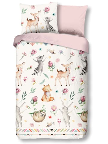 Good Morning Beddengoedset "Dance" meerkleurig/lichtroze