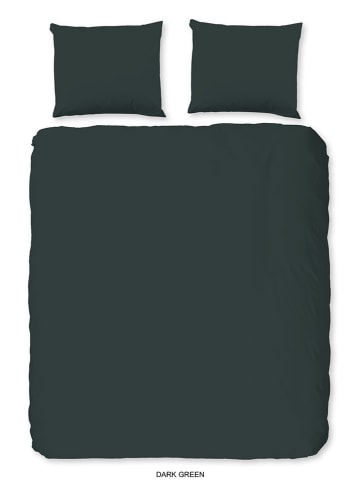 Good Morning Komplet pościeli w kolorze ciemnozielonym