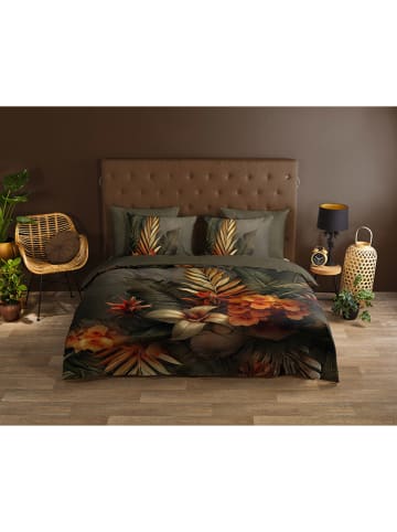 Good Morning Komplet pościeli "Savory" w kolorze zielonym ze wzorem