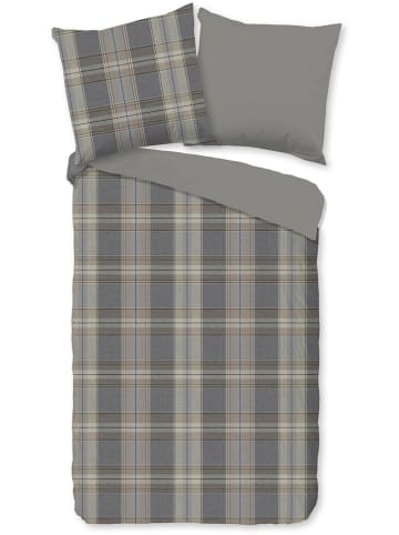 Good Morning Beddengoedset "Jacoba" grijs/beige