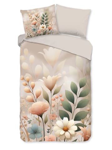 Good Morning Bettwäsche-Set "Ingrid" in Beige