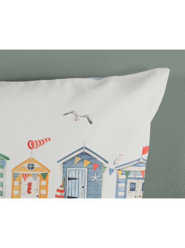 Good Morning Komplet pościeli "Vacation" w kolorze błękitno-kremowym