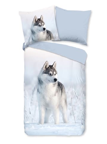 Good Morning Komplet pościeli "Sachar" w kolorze błękitnym