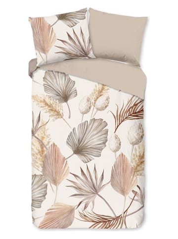 Good Morning Beddengoedset "Vince" wit/beige