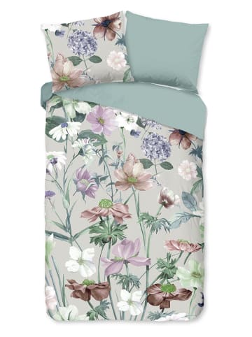 Good Morning Beddengoedset "Fina" mintgroen/meerkleurig