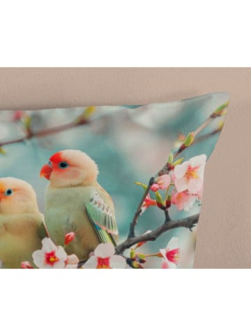 Good Morning Renforcé beddengoedset "Chibi" turquoise